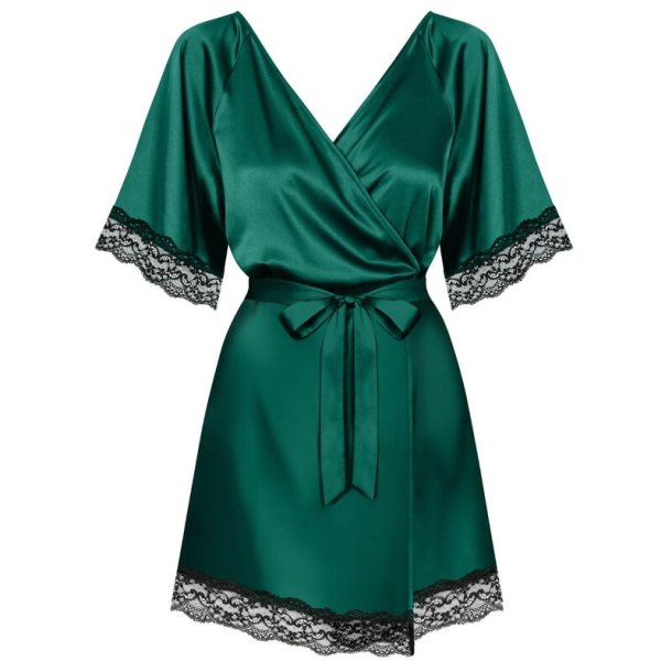 Obsessive sensuelia peignoir robe gr�n L/XL