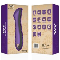 Womanvibe mandy "k" point silikone vibrator