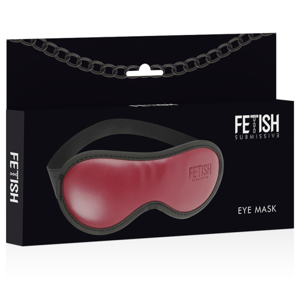 Fetish Submissive dark room maske vegansk l�der ii