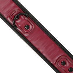 Fetish Submissive dark room collar med snor