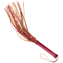 Fetish Submissive dark room flogger vegansk l�der