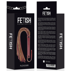 Fetish Submissive dark room flogger vegansk l�der