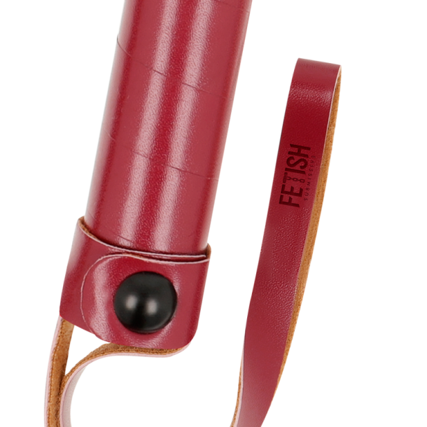 Fetish Submissive dark room flogger vegansk l�der