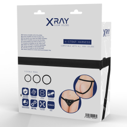 XRAY harness med 3 silikone ringe