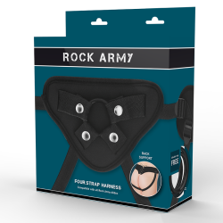 Rock Army justerbar harness og fleksible ringe