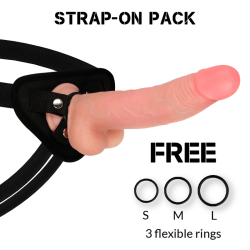 Rock Army harness + dobbelt densitet leopard 23 cm