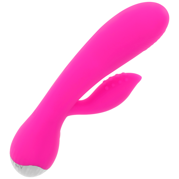 Ohmama usb silikone vibrator 10 hastigheder 19 cm