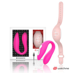 Wearwatch dual pleasure wireless watchme fuchsia / coral