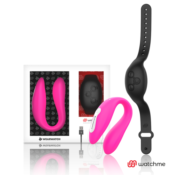 Wearwatch dual pleasure wireless watchme fuchsia / jet sort