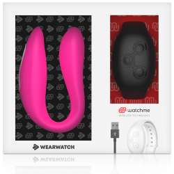 Wearwatch dual pleasure wireless watchme fuchsia / jet sort