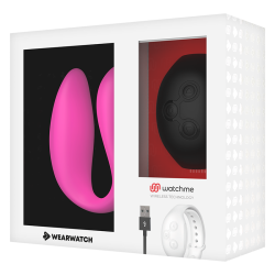 Wearwatch dual pleasure wireless watchme fuchsia / jet sort