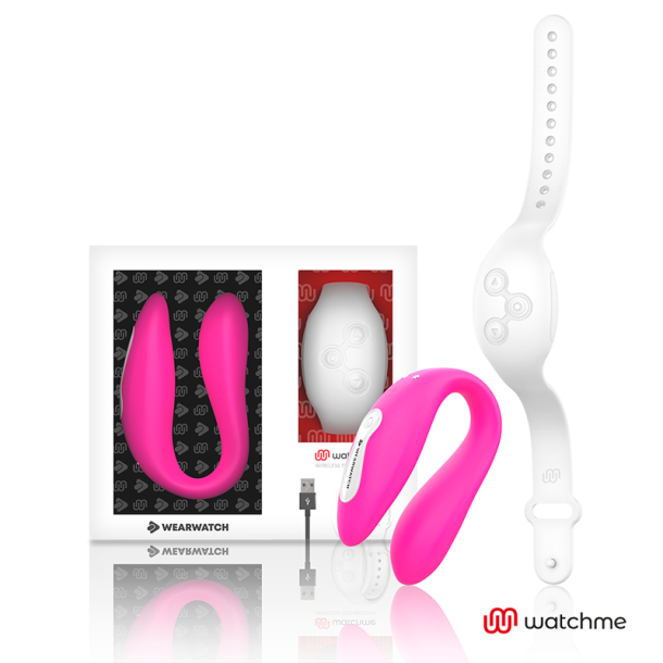 Wearwatch dual pleasure wireless watchme fuchsia / snowy