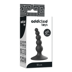 Addicted Toys anal plug 10 cm sort