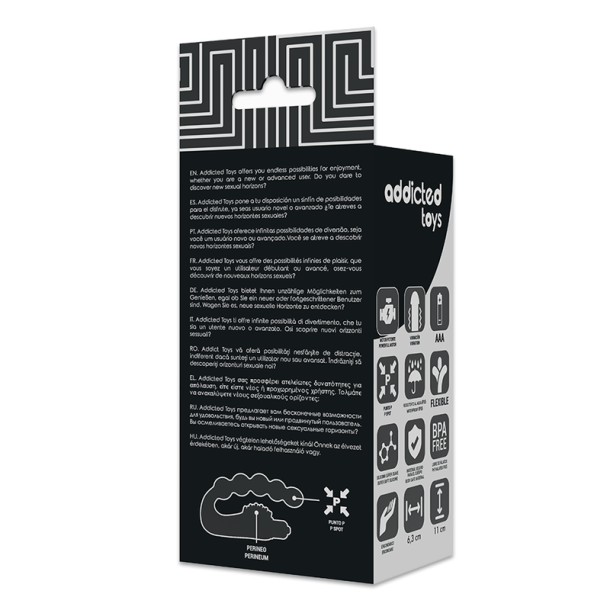 Addicted Toys anal prostata massager med vibrationer