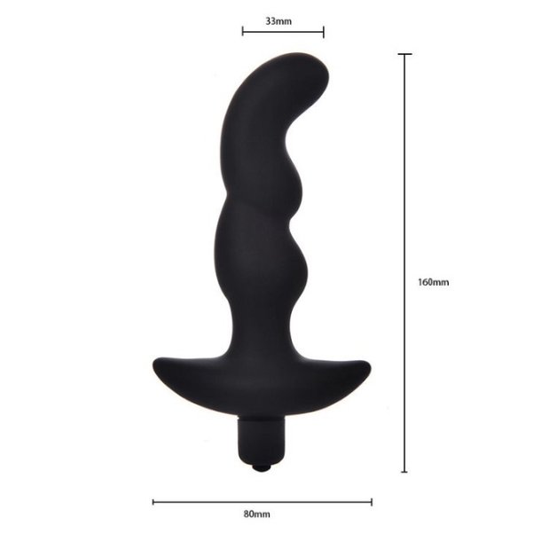 Vibrerende anal og prostata plug