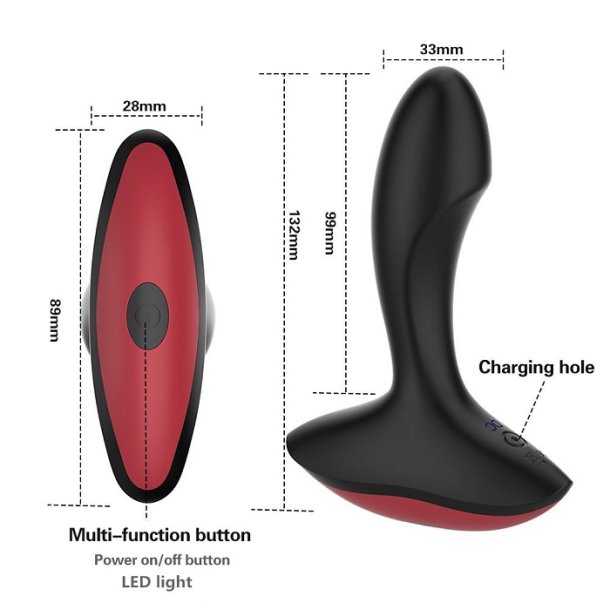 App styret prostata vibrator