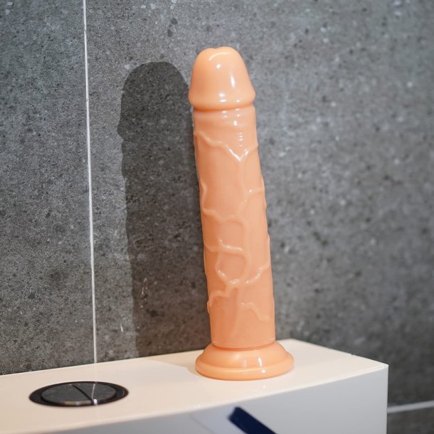 Lys sugekop dildo 18cm