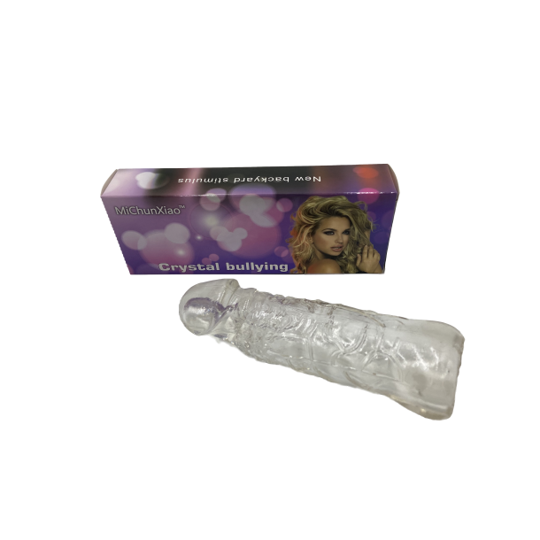 Penis sleeve med knopper, gennesigtig