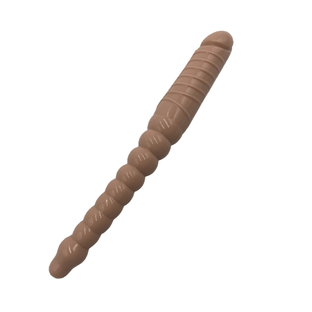 Ribbet strong double penis 39cm, flesh 