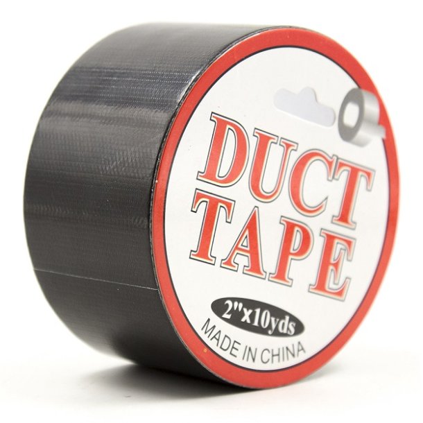 Fr�kt bondage tape, sort