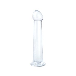 Dildo SMOOTH-GLIDE 18cm transparent